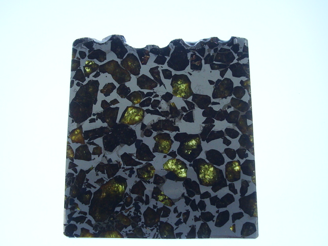 Brahin Pallasite Meteorite Slice - 106.2 gms