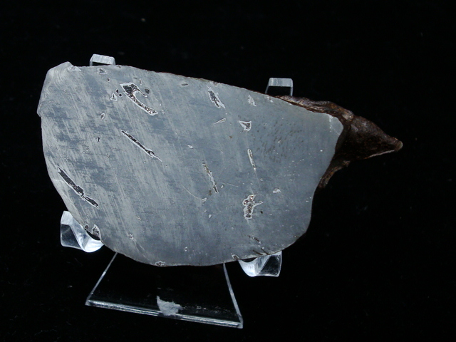 Gebil Kamil Meteorite End Cut - 161.0 gms