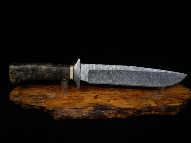 Meteorite Bowie Knife