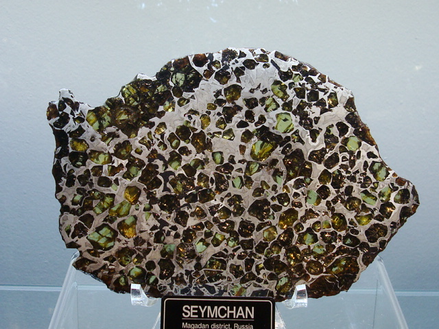 Seymchan Pallasite Meteorite - 166.3 grams