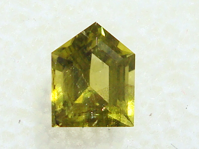 Faceted Admire Meteorite Peridot - .64 cts