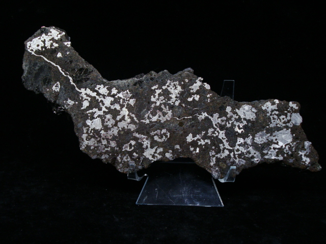 Estherville Meteorite 420.3 gm Full Slice