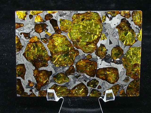 Les Météorites Duo NWA 2902 Meteorite Slice | 51.05 Gr | Rare L-Melt Rock