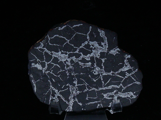 Graphite Meteorite End Cut - 155.2 gms