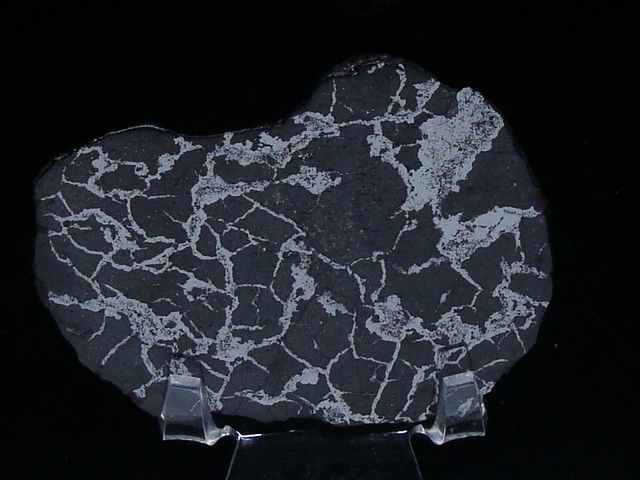 Graphite Meteorite End Cut - 163.1 gms