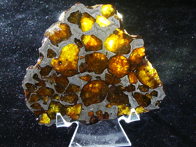 Imilac Pallasite Meteorite Slice - 50.6 gms