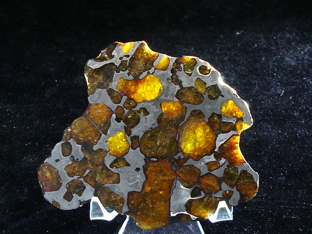 Imilac Pallasite Meteorite Slice - 47.9 gms