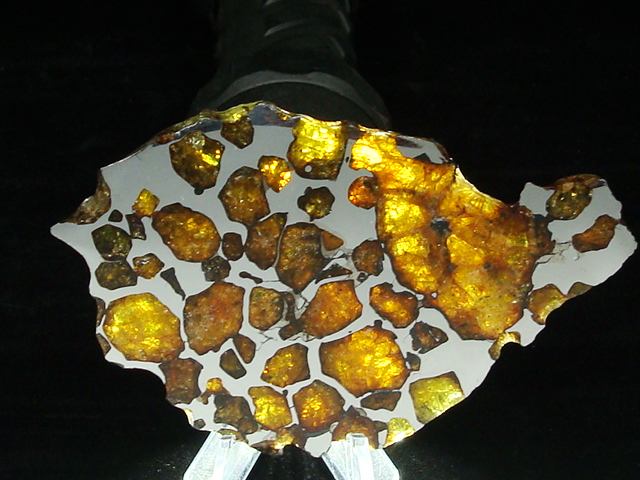 Imilac Pallasite Meteorite Slice - 43.6 gms