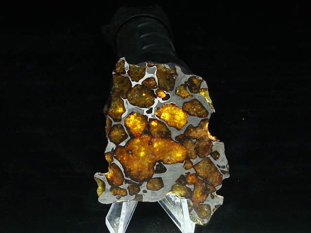 Imilac Pallasite Meteorite Slice - 29.2 gms