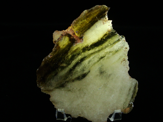 Lybian Desert Glass Slice - 104.6 gms