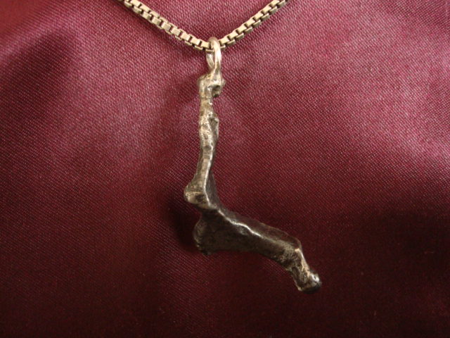 Unique Meteorite pendant!