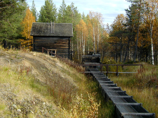 The view in the Muonionalusta hunting region!