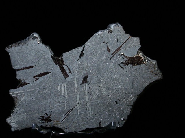 Saint Aubin Meteorite Slice - 85.7 gms
